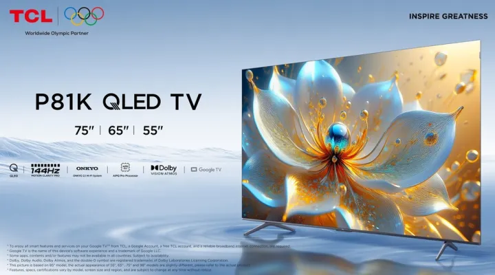 65″ televize TCL 65P81K