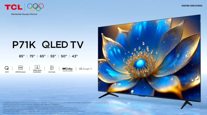 85″ televize TCL 85P71K 85″ televize TCL 85P71K