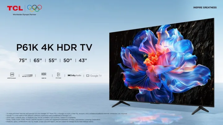 55″ televize TCL 55P61K