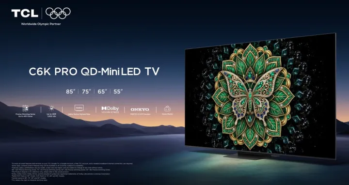 55″ televize TCL 55C6K PRO