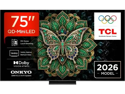 75″ televize TCL 75C6K Pro